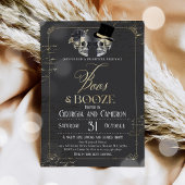 ボースとブーツアダルトハロウィーンゴシックパーティー 招待状