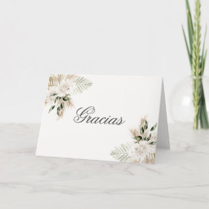 ボースペインのホ結婚ス サンキューカード