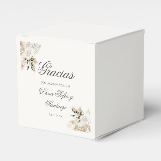 ボースペインのホ結婚ス フェイバーボックス (正面サイド)