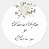 ボースペインのホ結婚ス ラウンドシール (正面)