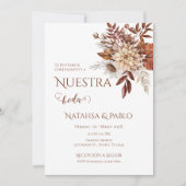 ボースペインのホ結婚ス 招待状 (正面)