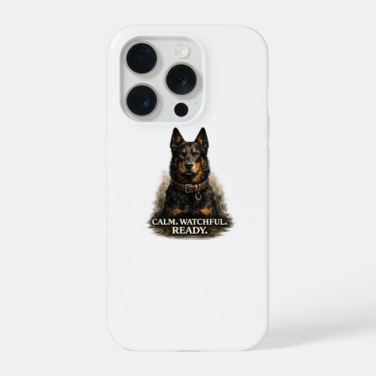 ボースロン – 静かなる番犬 iPhoneケース (裏面)