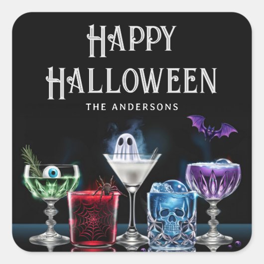 ボース&ブーズカクテルファンシーカスタム スクエアシール (正面)