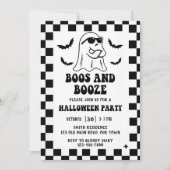 ボース&ブーゼハローウィンパーティ 招待状 (正面)