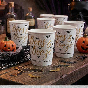 ボース&ブーゼハローウィンパーティ 紙コップ