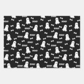 ボース&ボーンハロウィーンラッピング紙 ラッピングペーパーシート (正面3)