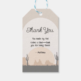 ボーズウェスタンファーストRodeoギフトラベル ギフトタグ