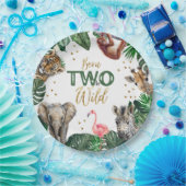 ボーズサファリツーワイルド誕生日 ペーパープレート (パーティー)