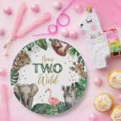 ボーズサファリツーワイルド誕生日 ペーパープレート (パーティー)