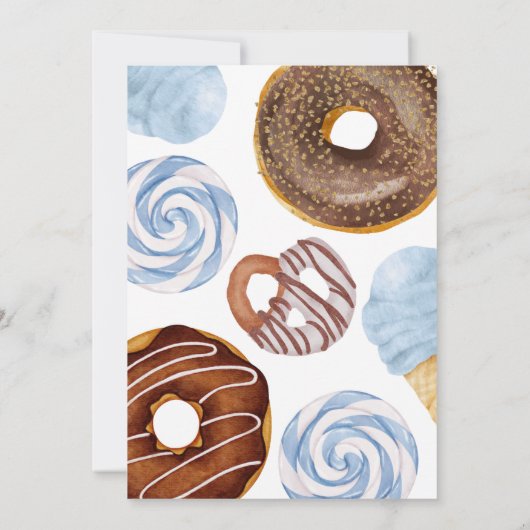 ボーズスウィートワンバースデーパーティ招待状 招待状 (裏面)