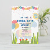 ボーズスリーエスタフィエスタ誕生日招待状 招待状 (スタンド正面)