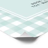 ボーズブルーグースファースト年誕生日マイルストーン ポスター (コーナー)