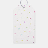 ボーズブルーポプシクル誕生日メッセージカード ギフトタグ (裏面)