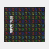 ボーズプレイステーションパーソナライズされたフリースブランケット フリースブランケット (正面(横))