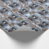 ボーズホリデークリスマスの少女 ラッピングペーパー (角)