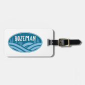ボーズマンモンタナアウトドア ラゲッジタグ (正面横)