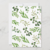 ボーズワイルドワンオブリーズサファリ誕生日招待状 招待状 (裏面)