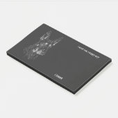 ボーセロン抽象芸術アートドッグ名 ポストイット (アングル)