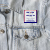 ボータル投票ハートスペインのバイリンガルキャンペーン 缶バッジ (インサイチュ)