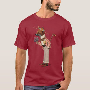 ボーターのキツネ Tシャツ