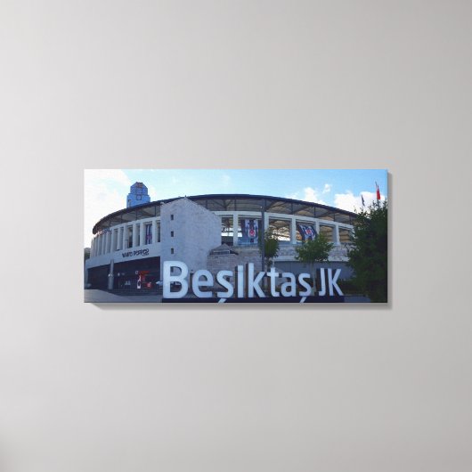 ボーダフォンアリーナ、ベシクトスのホームスタジアム キャンバスプリント (正面)