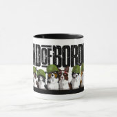 ボーダーのバンド-マグ マグカップ (中央)