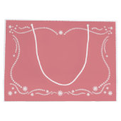 ボーダーの結婚 ラージペーパーバッグ (裏面)