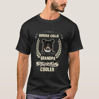 ボーダーコリーおじいちゃん 普通のおじいちゃんみたい おじいちゃん Tシャツ