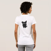 ボーダーコリーのお母さん Tシャツ (裏面フル)