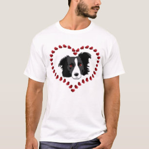 ボーダーコリーのティー Tシャツ