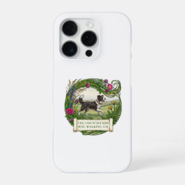 ボーダーコリーのドッグウォーカー オーダーメイドiPhoneケース iPhone 16 Proケース
