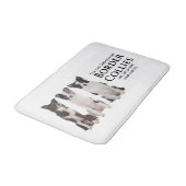 ボーダーコリーのバス・マット バスマット (アングル)