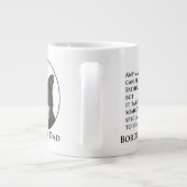 ボーダーコリーのパパのジャンボマグ ジャンボコーヒーマグカップ (裏面)