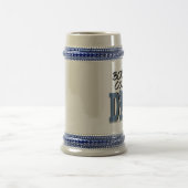 ボーダーコリーのパパ ビールジョッキ (中央)