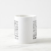 ボーダーコリーの品種特性のマグ マグカップ (中央)