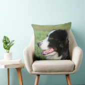 ボーダーコリーの子犬の置くこと クッション (椅子)