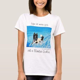 ボーダーコリーの恋人のTシャツ Tシャツ