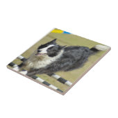 ボーダーコリーの敏捷のタイル タイル (側面)