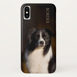 ボーダーコリーの電話箱 iPhone X ケース