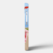 ボーダーコリー犬 バレンタインデー トラック ハート Case-Mate iPhoneケース (裏面 / 左)