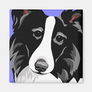 ボーダーコリー犬 マグネット
