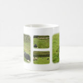 ボーダーコリー8M054D-05のボーダーコリー8M052D-0… コーヒーマグカップ (中央)