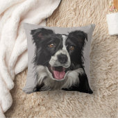 ボーダーコリー クッション (ブランケット)