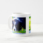 ボーダーコリー コーヒーマグカップ (正面左)