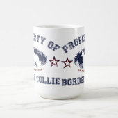 ボーダーコリー コーヒーマグカップ (中央)