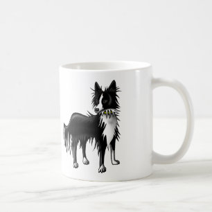 ボーダーコリー コーヒーマグカップ