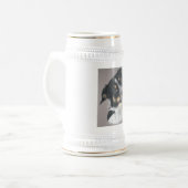 ボーダーコリー ビールジョッキ (正面左)