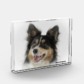 ボーダーコリー フォトブロック (左)