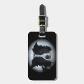 ボーダーコリー ラゲッジタグ (正面縦)