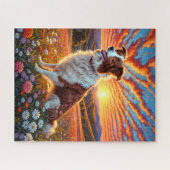 ボーダーコリー 犬 ジグソーパズル (横)